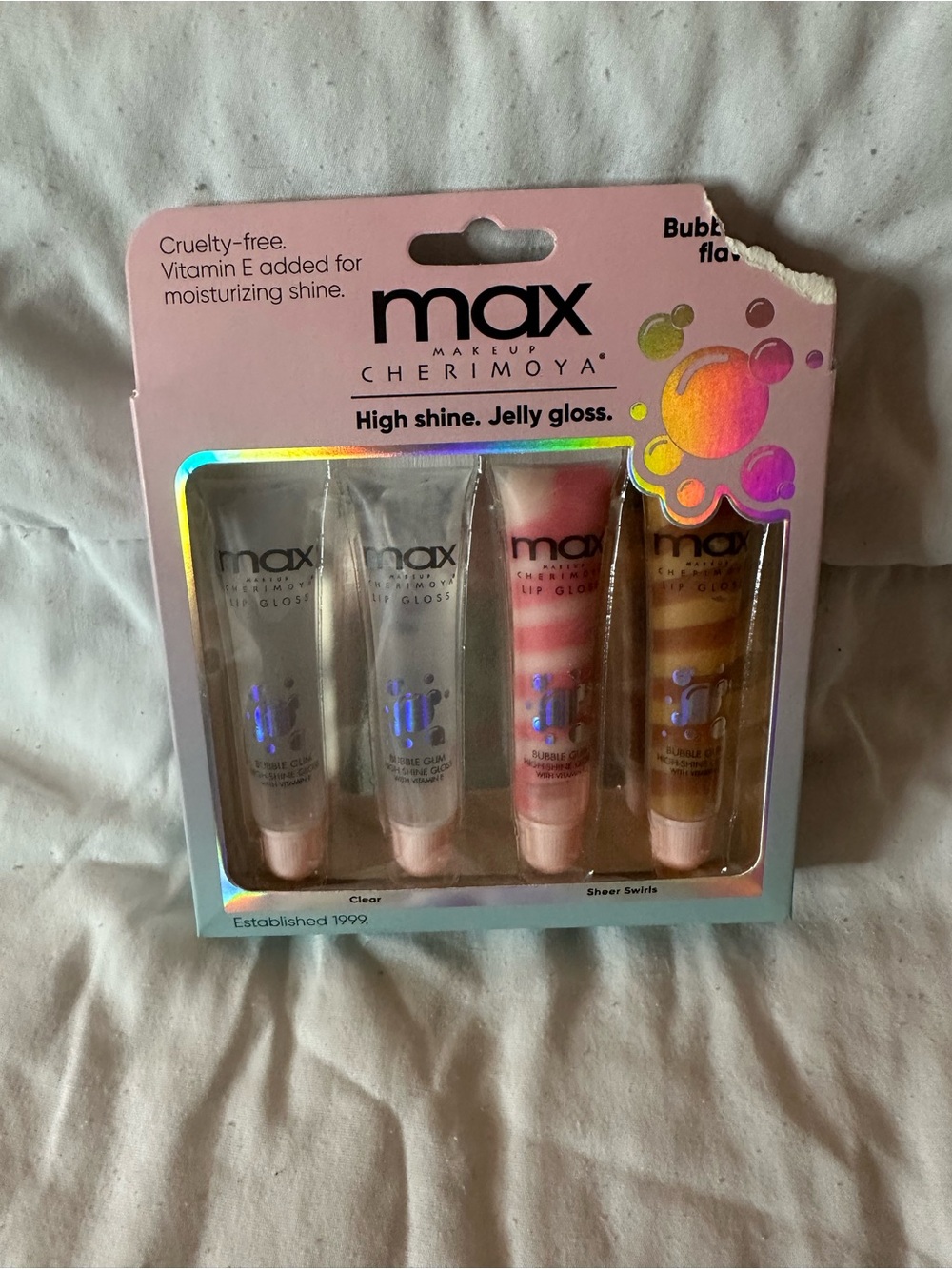 High Shine Jelly Lip Gloss Set - Pink & Clear Shades